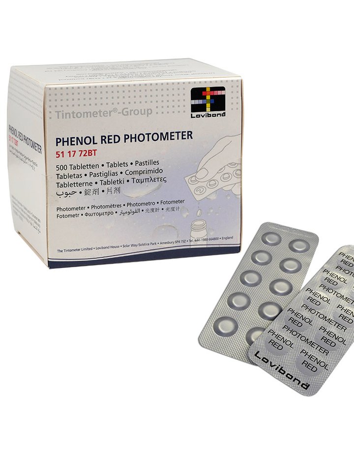 BAYROL Таблетки для фотометра Phenol Red для определения рН, 10 шт